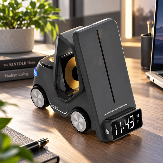 Race Car Wireless Charger Alarm Clock