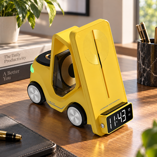 Race Car Wireless Charger Alarm Clock