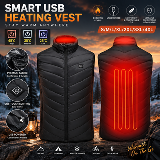 Men's Heated Winter Vest