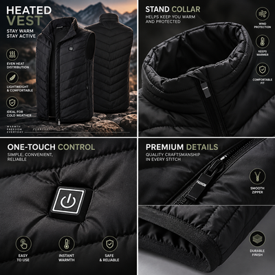 Men's Heated Winter Vest