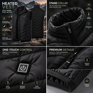 Men's Heated Winter Vest