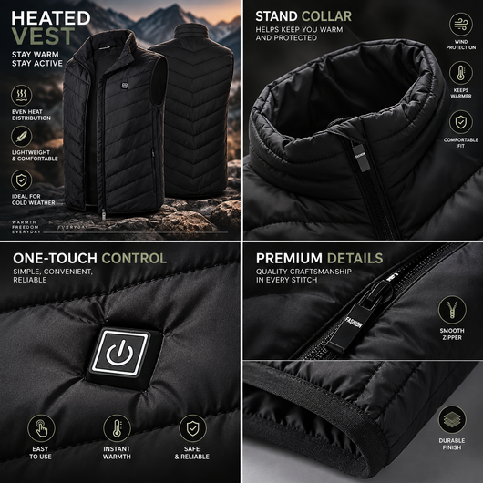 Men's Heated Winter Vest