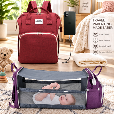Insulated Diaper Bag Backpack