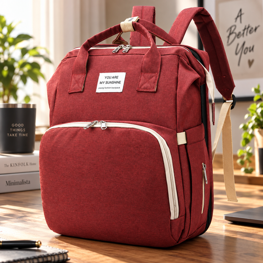Insulated Diaper Bag Backpack