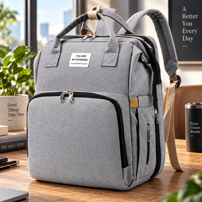 Insulated Diaper Bag Backpack