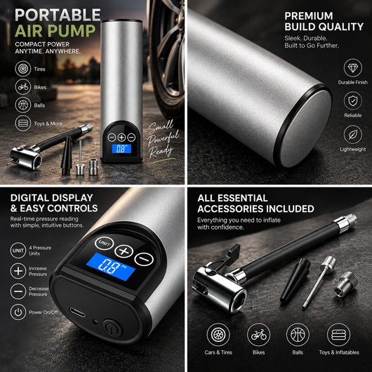 Mini Cordless Tire Inflator