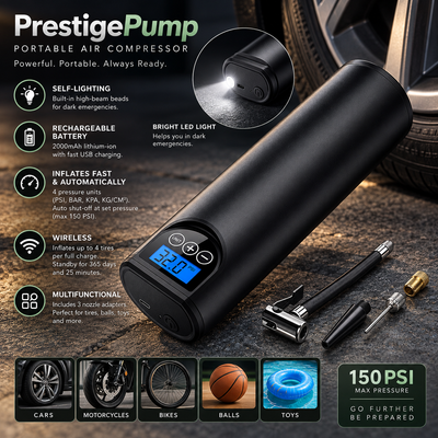 Mini Cordless Tire Inflator