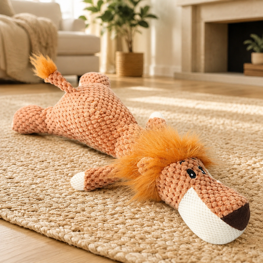Reinforced Plush Squeaky Dog Toy