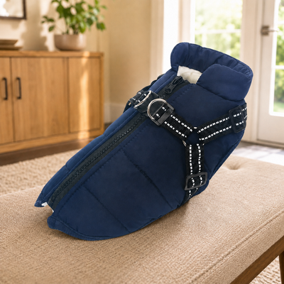 Fleece Lined Dog Winter Coat