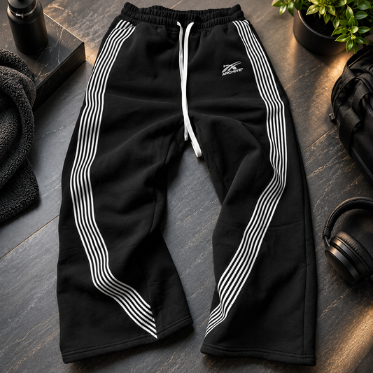 Men's Retro Stripe Joggers