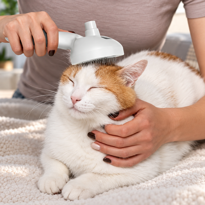 Pet Steam Grooming Brush