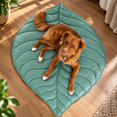 Leaf Shape Dog Blanket