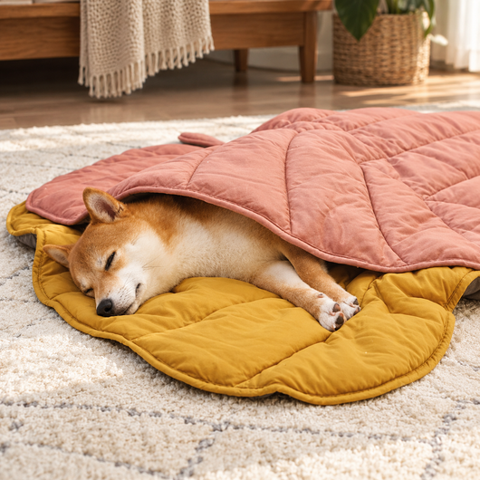 Leaf Shape Dog Blanket