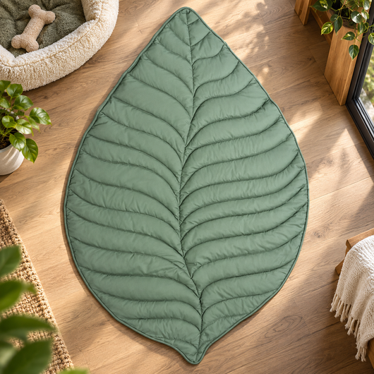 Leaf Shape Dog Blanket