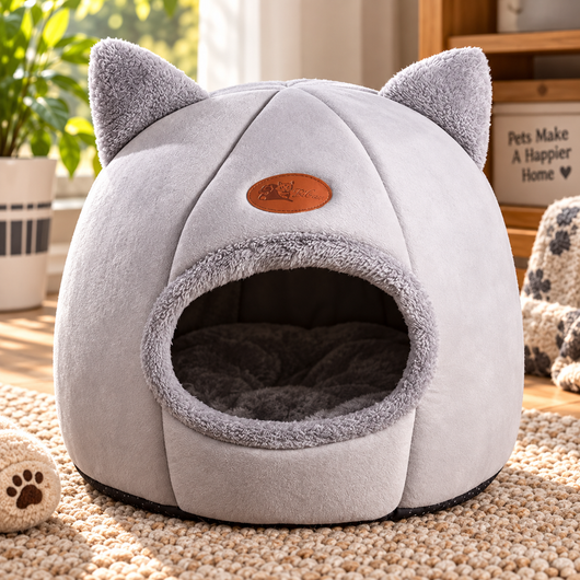 Cat Ear Tent Cave Bed