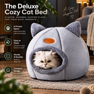 Cat Ear Tent Cave Bed