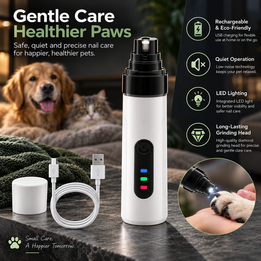 Rechargeable Pet Nail Grinder