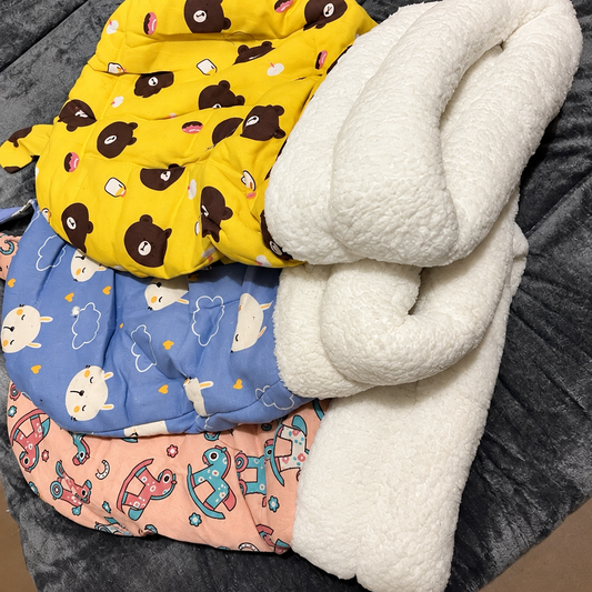 Plush Cat Snuggle Sack Bed