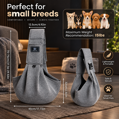 Padded Dog Sling Carrier