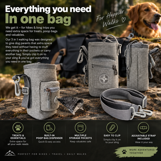 Clip-On Dog Walking Pouch