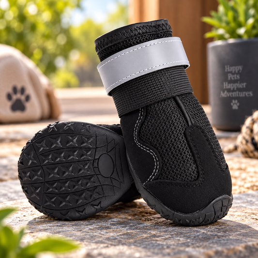 Anti-Slip Dog Shoes Set of 4