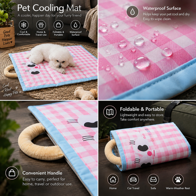 Foldable Pet Cooling Mat