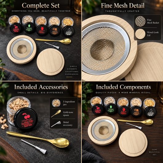 Cocktail and Whiskey Smoker Kit