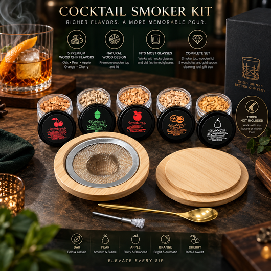 Cocktail and Whiskey Smoker Kit