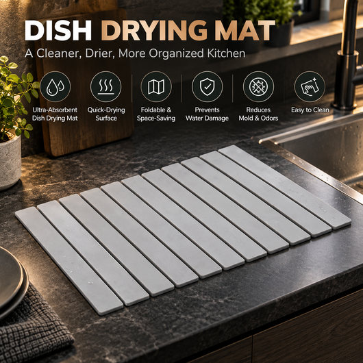 Stone Dish Drying Mat