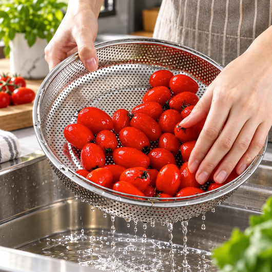 Stainless Steel Steamer Basket Set