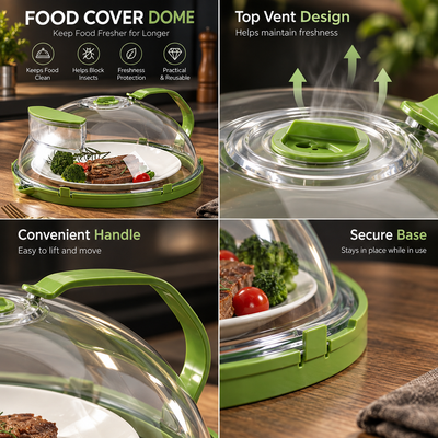Microwave Food Cover with Handle