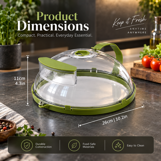Microwave Food Cover with Handle