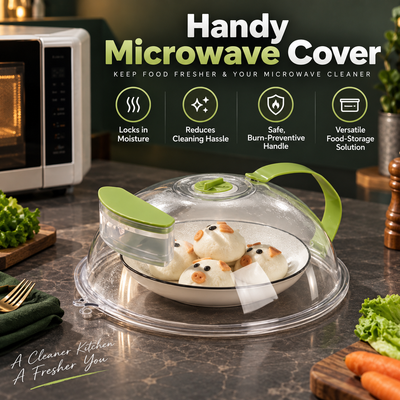 Microwave Food Cover with Handle