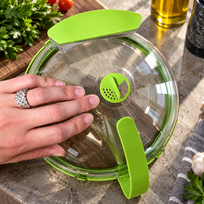 Microwave Food Cover with Handle