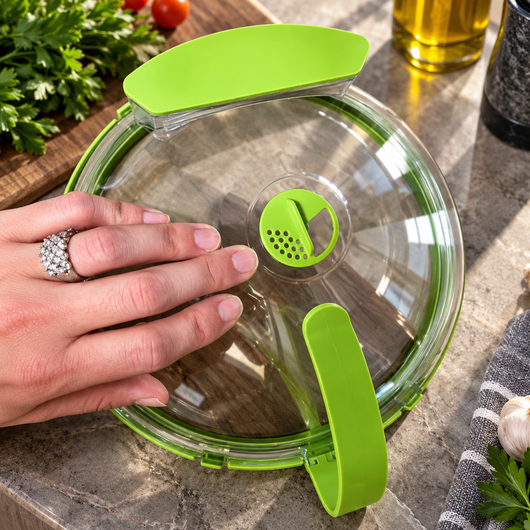 Microwave Food Cover with Handle