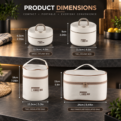 Stainless Steel Lunch Container Set