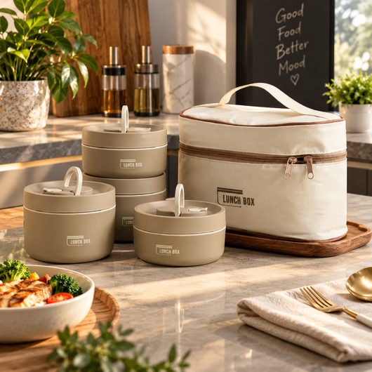 Stainless Steel Lunch Container Set
