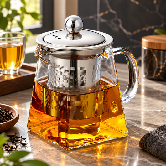 Glass Teapot with Infuser