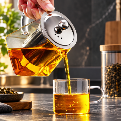 Glass Teapot with Infuser