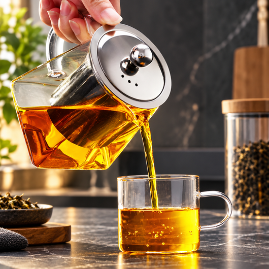 Glass Teapot with Infuser