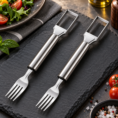 Stainless Steel Watermelon Fork Slicer