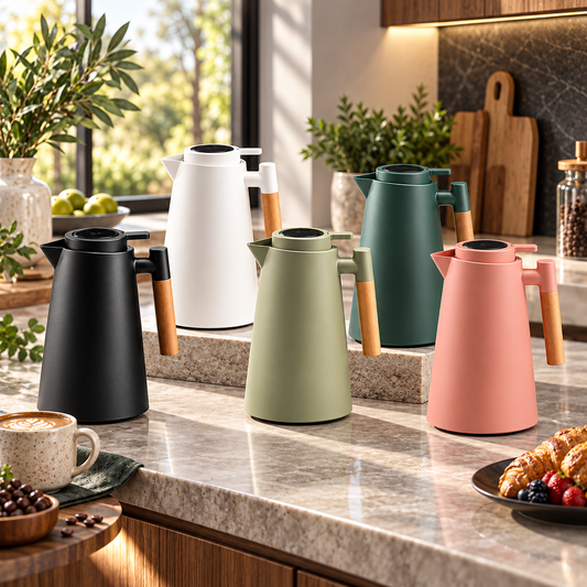 Insulated Thermal Carafe with Temp Display