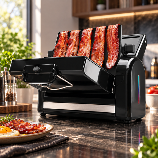 Vertical Bacon Cooker and Griddle