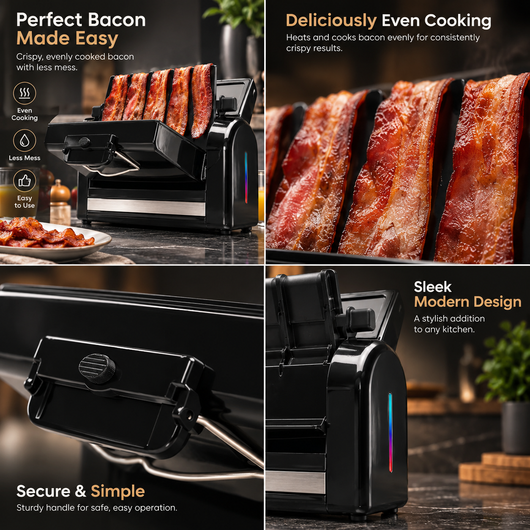 Vertical Bacon Cooker and Griddle