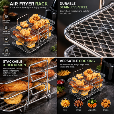 Stackable Air Fryer Rack