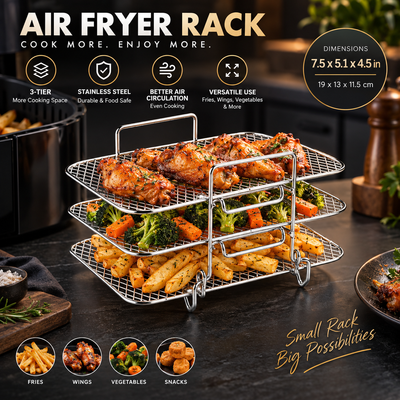 Stackable Air Fryer Rack