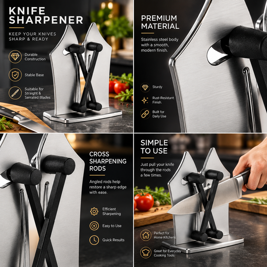 Tungsten Carbide Knife Sharpener