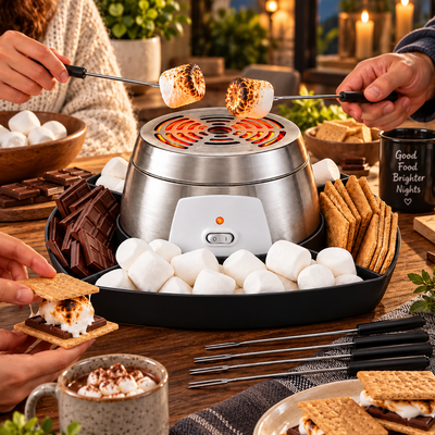 Electric S'mores Maker with Serving Tray