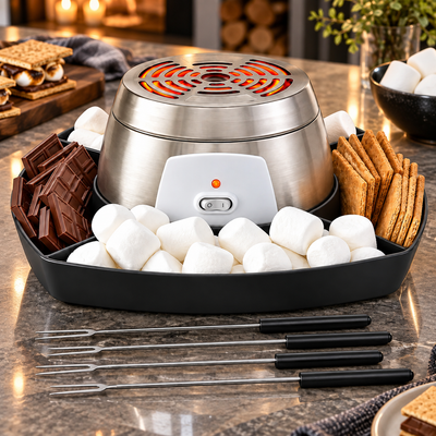 Electric S'mores Maker with Serving Tray