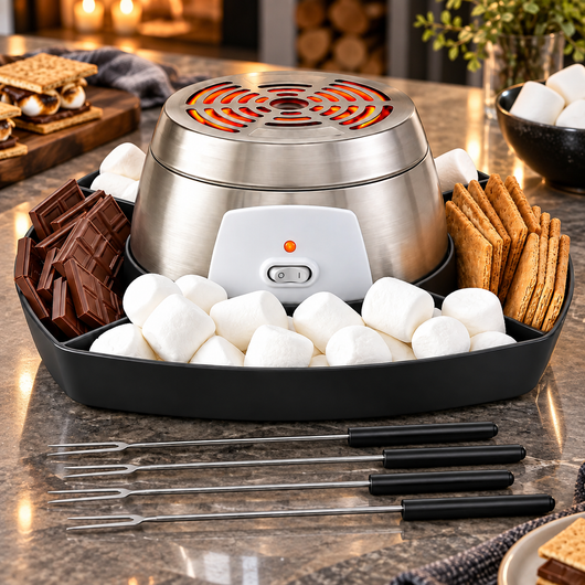 Electric S'mores Maker with Serving Tray